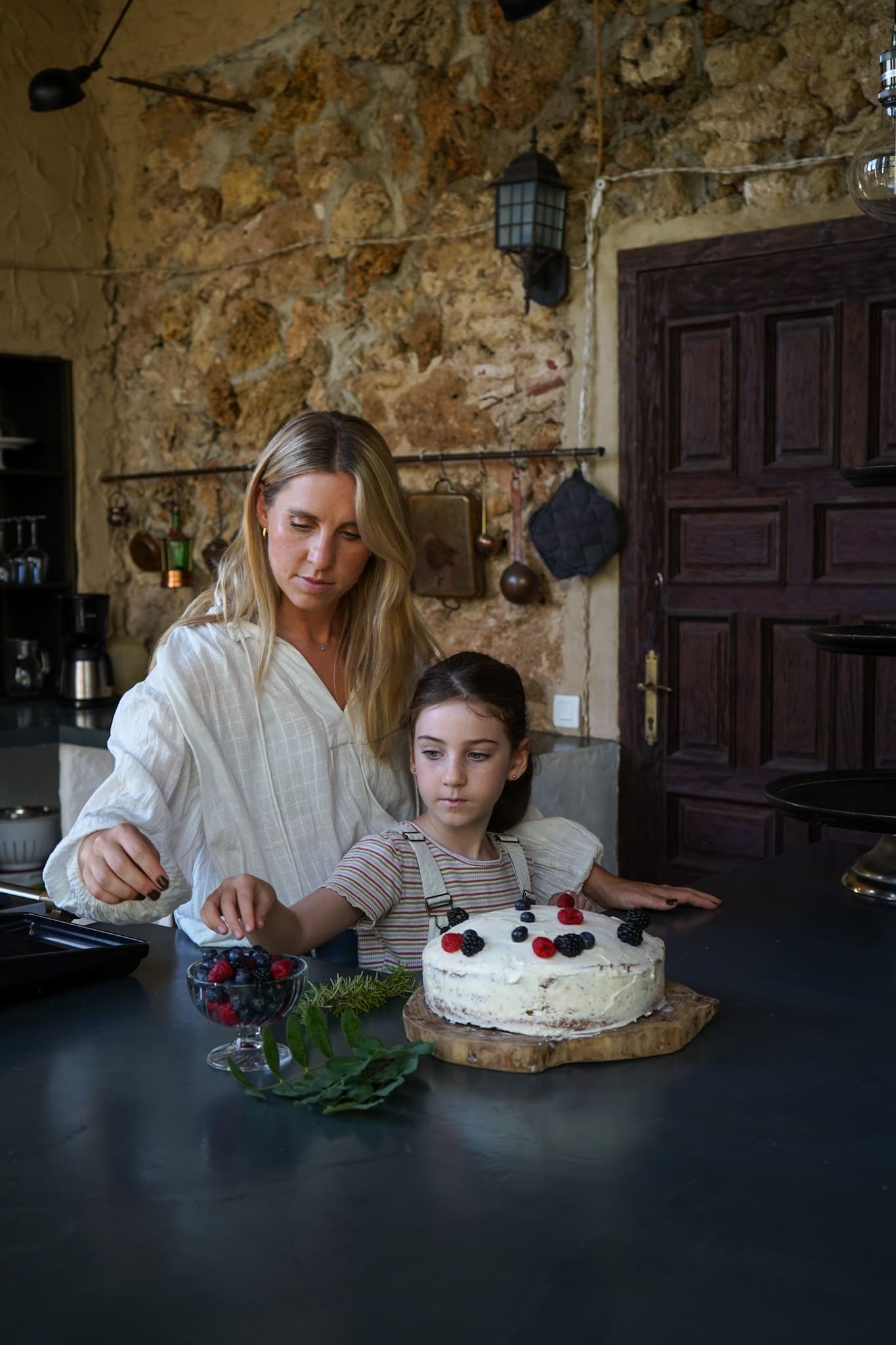 Sweet Moment at Casa Olene - Baking a Cake